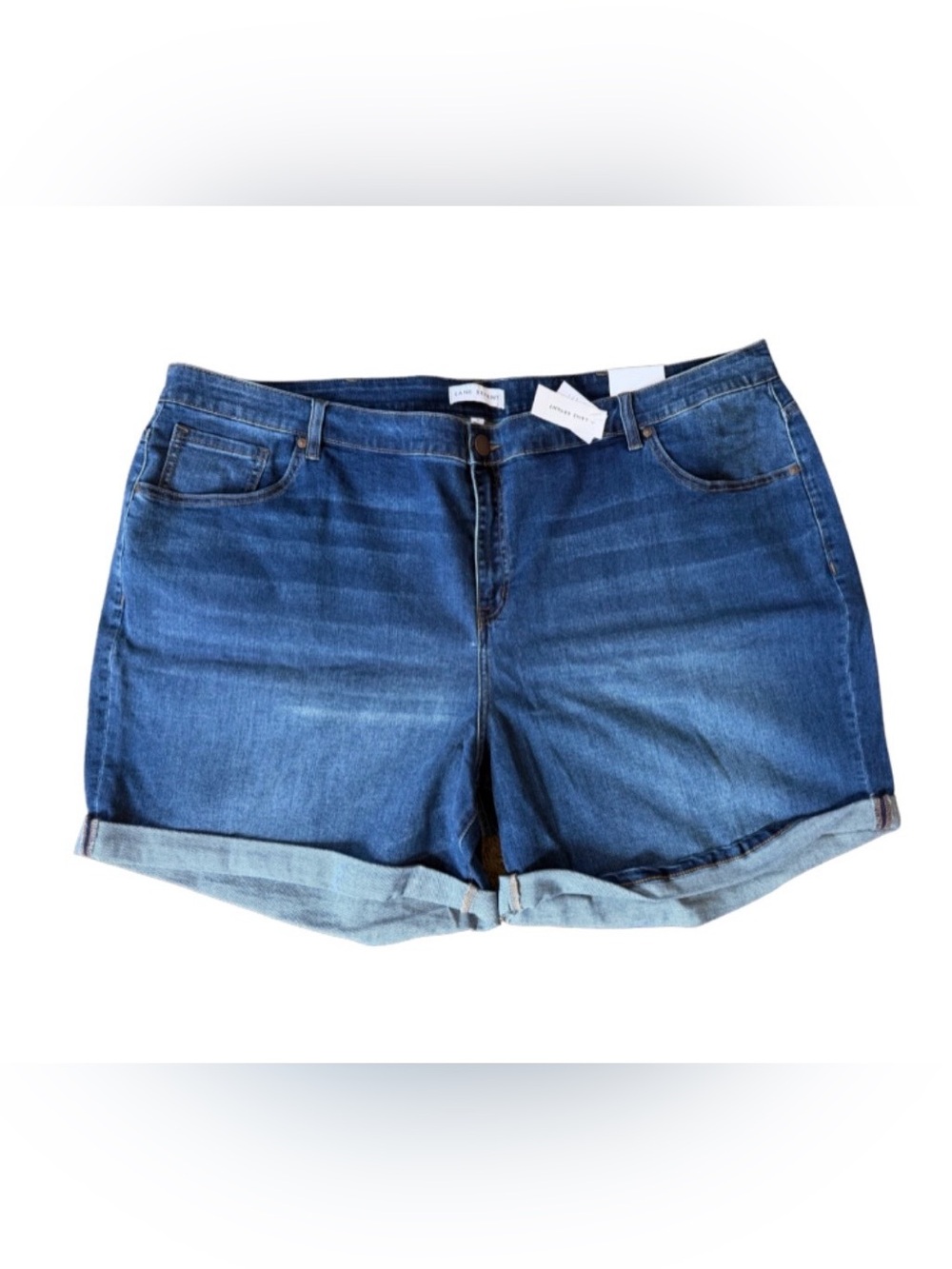 NWT Lane Bryant Signature Fit Boyfriend Denim Shorts